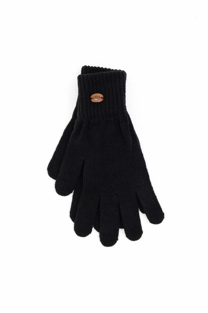 U.S. Polo Assn._Black_Black Knitted Gloves_A081SZ0DH0 2264800_VR046_02