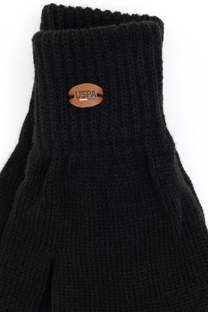 U.S. Polo Assn._Black_Black Knitted Gloves_A081SZ0DH0 2264800_VR046_03