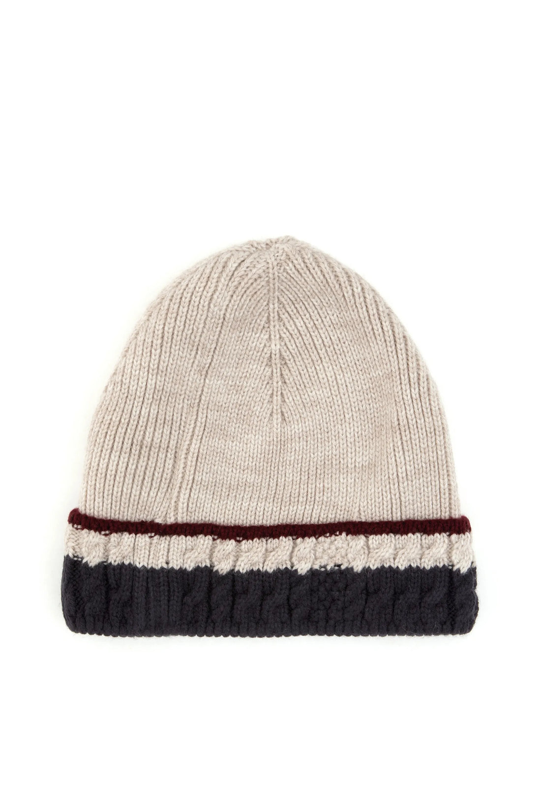 U.S. Polo Assn._Beige_Beige Knitted Beanie_A081SZ0DH0 2264940_VR011_02