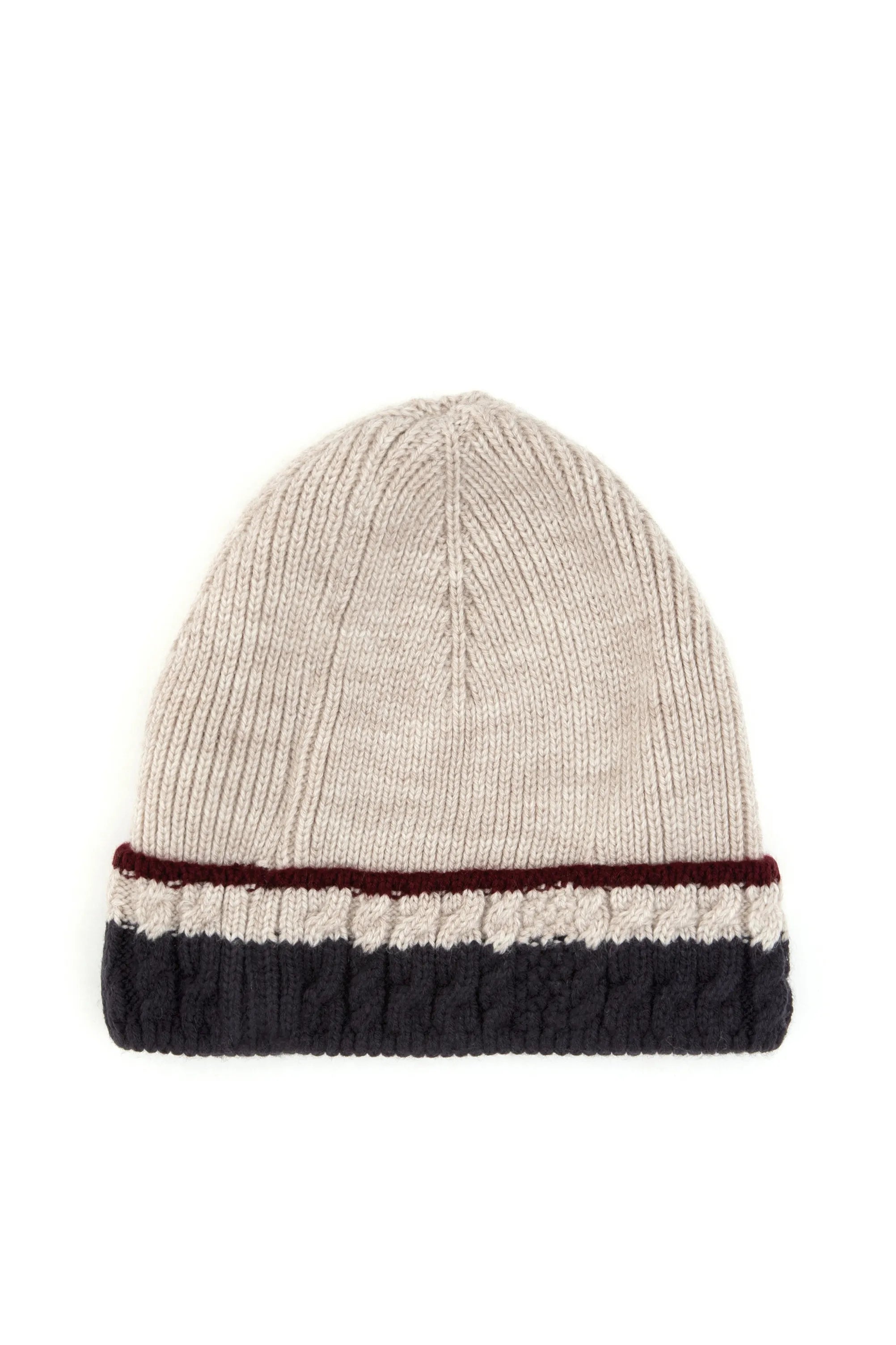 U.S. Polo Assn._Beige_Beige Knitted Beanie_A081SZ0DH0 2264940_VR011_02