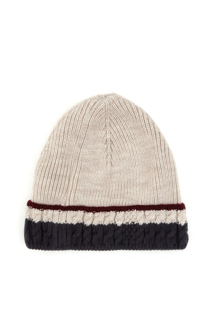 U.S. Polo Assn._Beige_Beige Knitted Beanie_A081SZ0DH0 2264940_VR011_02