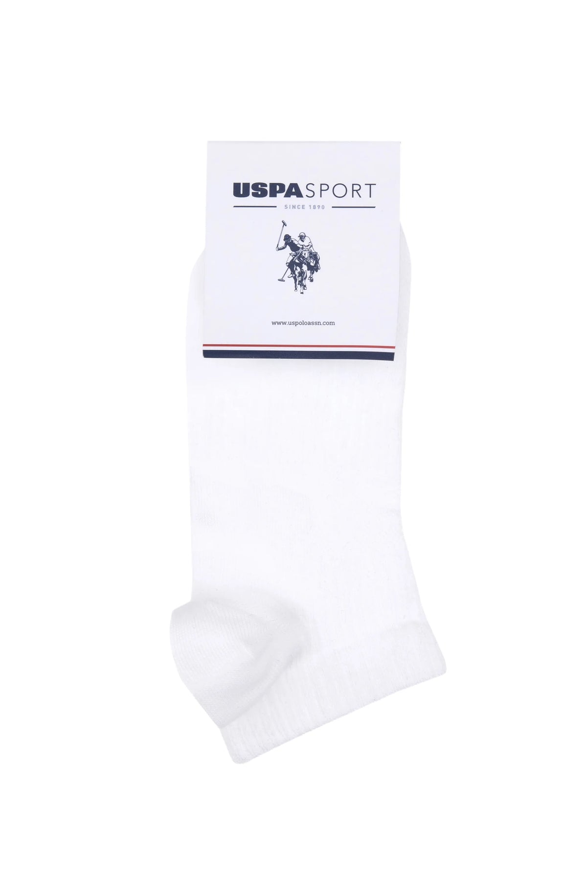 U.S. Polo Assn. White Women White 2 Pack Quarter Socks SKU: A082SZ013P02 SPORTY-SK25_VR013 Image 04