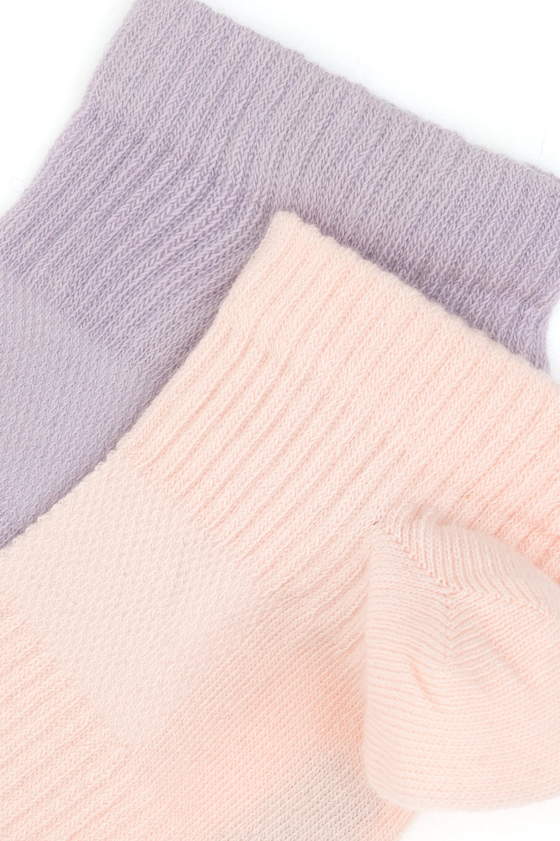 U.S. Polo Assn. Light Pink Women Light Pink 2 Pack Ribbed Socks SKU: A082SZ013P02 SPORTY-SK25_VR078 Image 02