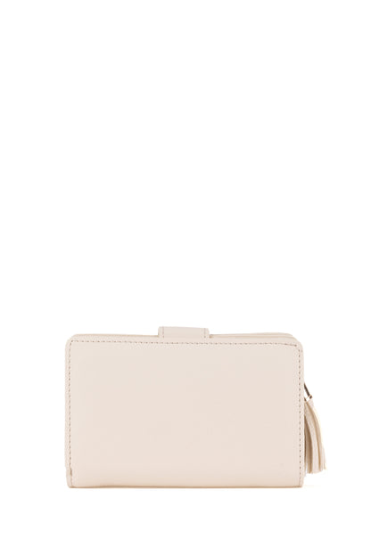 White Small Wallet with Button Closure_A082SZ0SR0 2020956_VR019_03