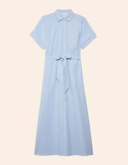 Yamamay_Cotton &amp; Linen Long Solid Color Dress Cotton Linen_AABD181003_933_05