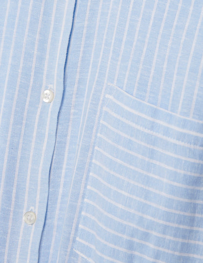 Yamamay_Cotton &amp; Linen Long Solid Color Dress Cotton Linen_AABD181003_933_06