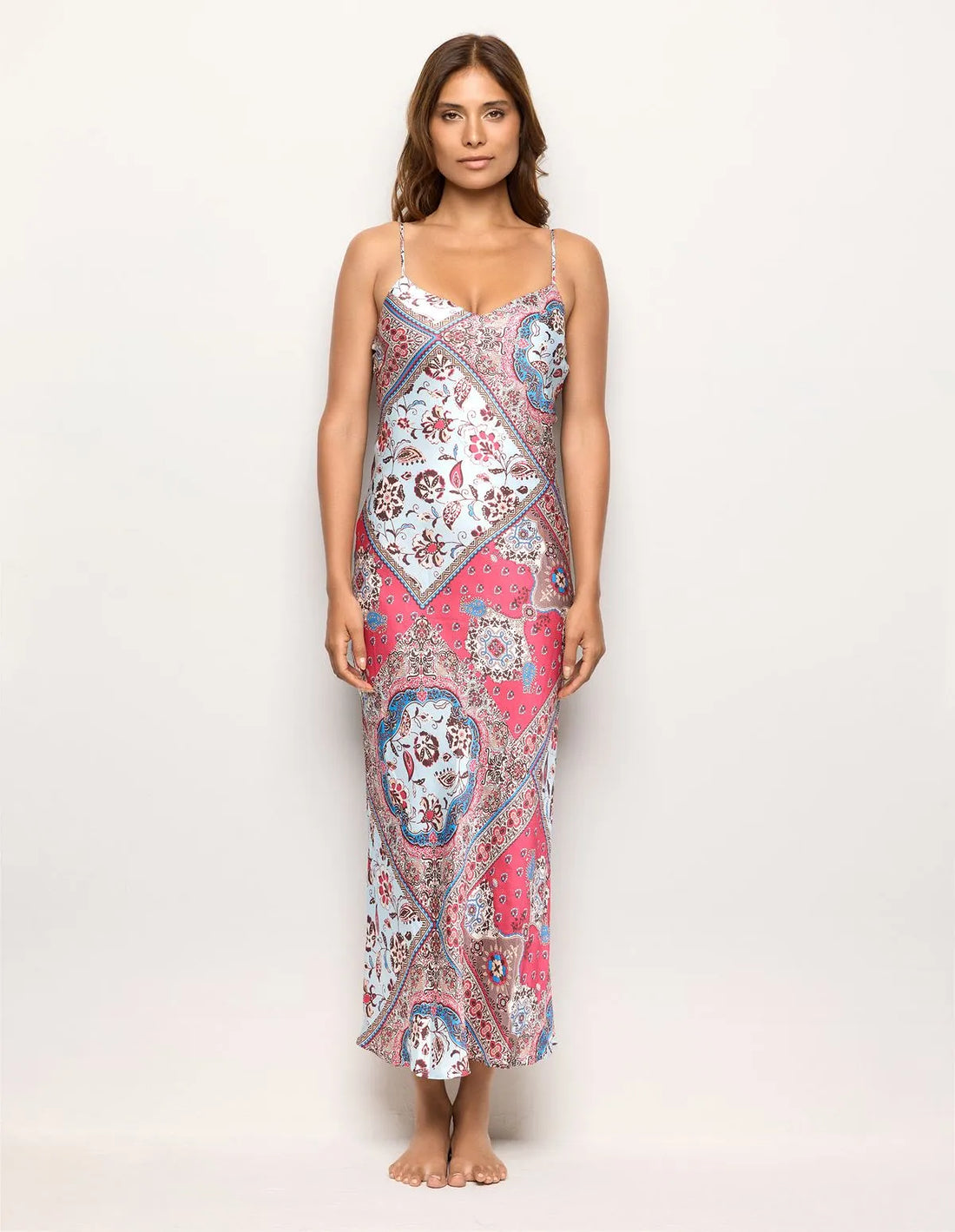 Yamamay_Printed_Viscose Dress with Floral Print Ð Neverending Summer_AABD183001_128_02