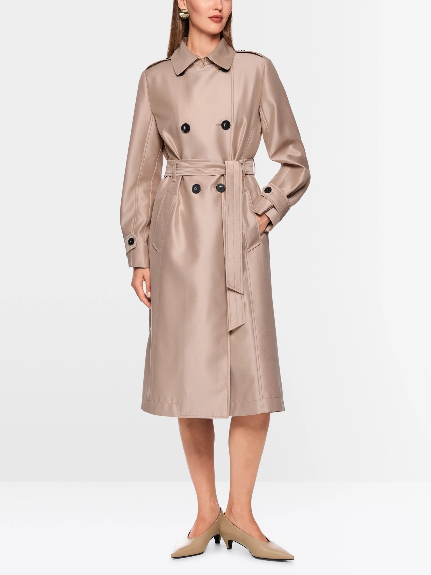 Marc Cain_Warm Taupe New_Classic Trench Coat_AC 11.04 W27_619_01
