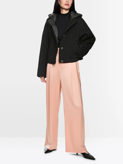 Marc Cain_Black_Wool Jacket with Hood_AC 12.02 W33_900_01