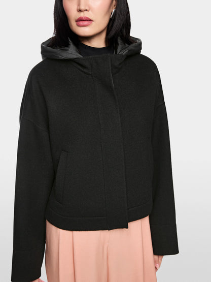 Marc Cain_Black_Wool Jacket with Hood_AC 12.02 W33_900_07