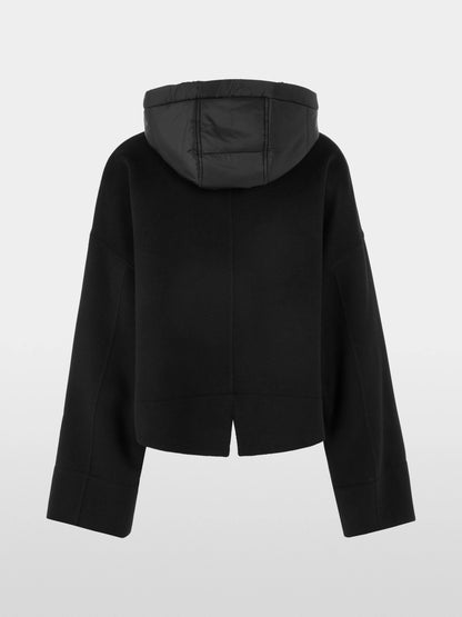 Marc Cain_Black_Wool Jacket with Hood_AC 12.02 W33_900_09