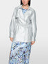 Marc Cain Microchip Women Lightweight Outdoor Jacket with Shimmer SKU: AC 12.08 W84_804 Image 07