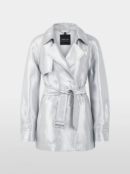 Marc Cain Microchip Women Lightweight Outdoor Jacket with Shimmer SKU: AC 12.08 W84_804 Image 08