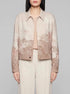 Marc Cain_Warm Taupe New_Jacket with Print and Shirt Collar_AC 31.07 W16_619_00