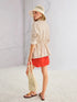 Marc Cain Bright Ecru Women Fitted Jacket with Shimmer Effect SKU: AC 31.18 D23_112 Image 10