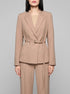 Marc Cain_Warm Taupe New_Elegant Blazer with Waist Belt_AC 34.09 W77_619_00