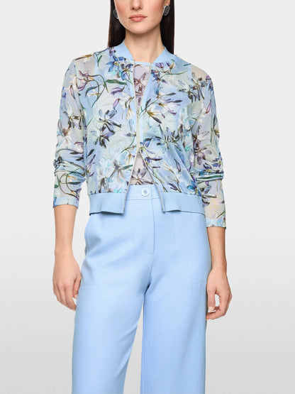 Marc Cain Magical Blue Women ÔKnitted in GermanyÕ Thin Cardigan SKU: AC 39.13 M35_319 Image 04