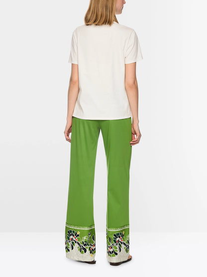 Marc Cain Off-White Women ÔRethink TogetherÕ Printed Shirt SKU: AC 48.32 J48_110 Image 02