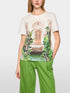 Marc Cain Off-White Women ÔRethink TogetherÕ Printed Shirt SKU: AC 48.32 J48_110 Image 05