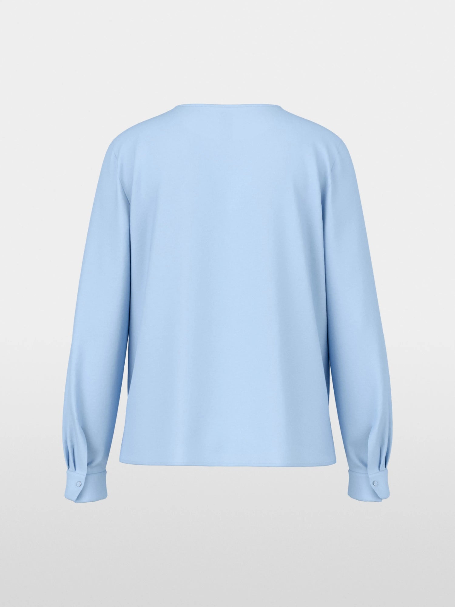Marc Cain Magical Blue Women Casual Blouse with Concealed Buttoning SKU: AC 51.26 W90_319 Image 07