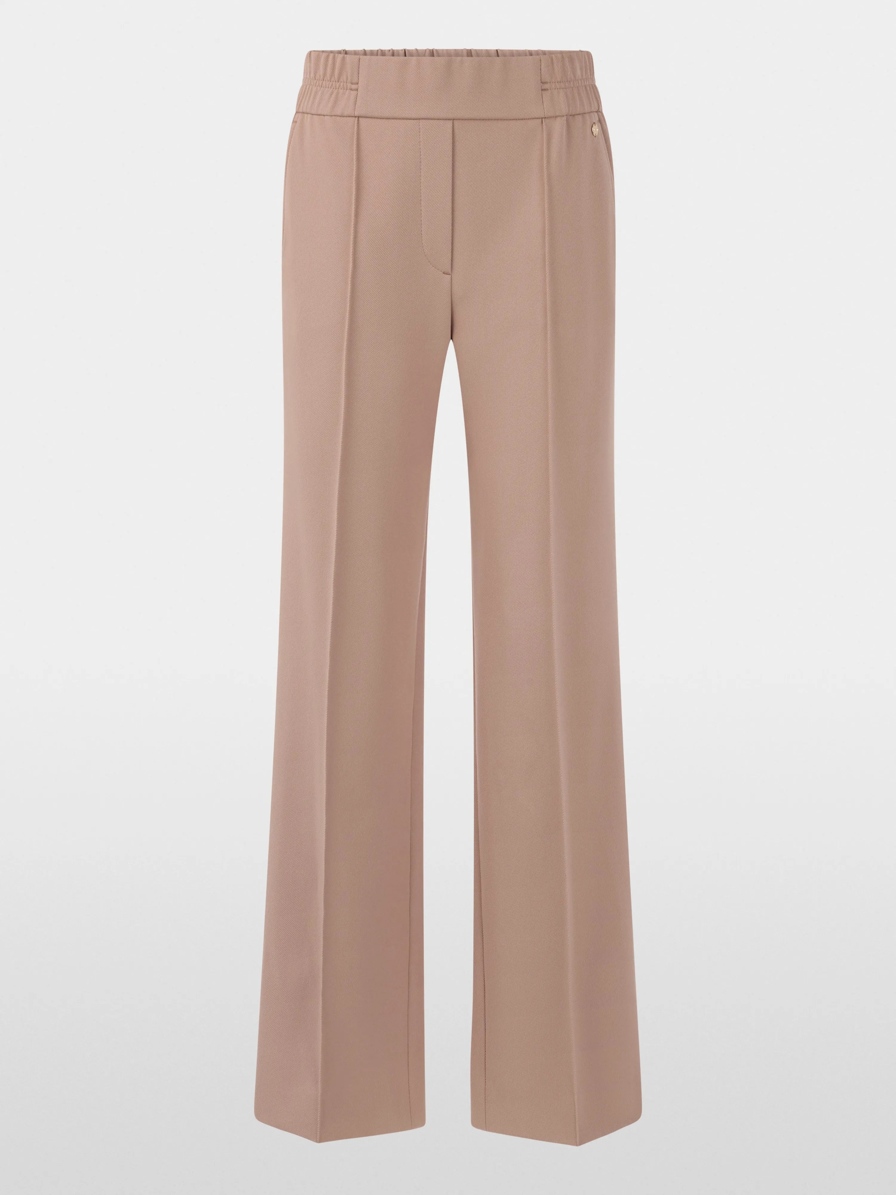 Marc Cain_Warm Taupe New_WAHSINGTON Wide-Fit Pull-On Trousers_AC 81.41 W77_619_06