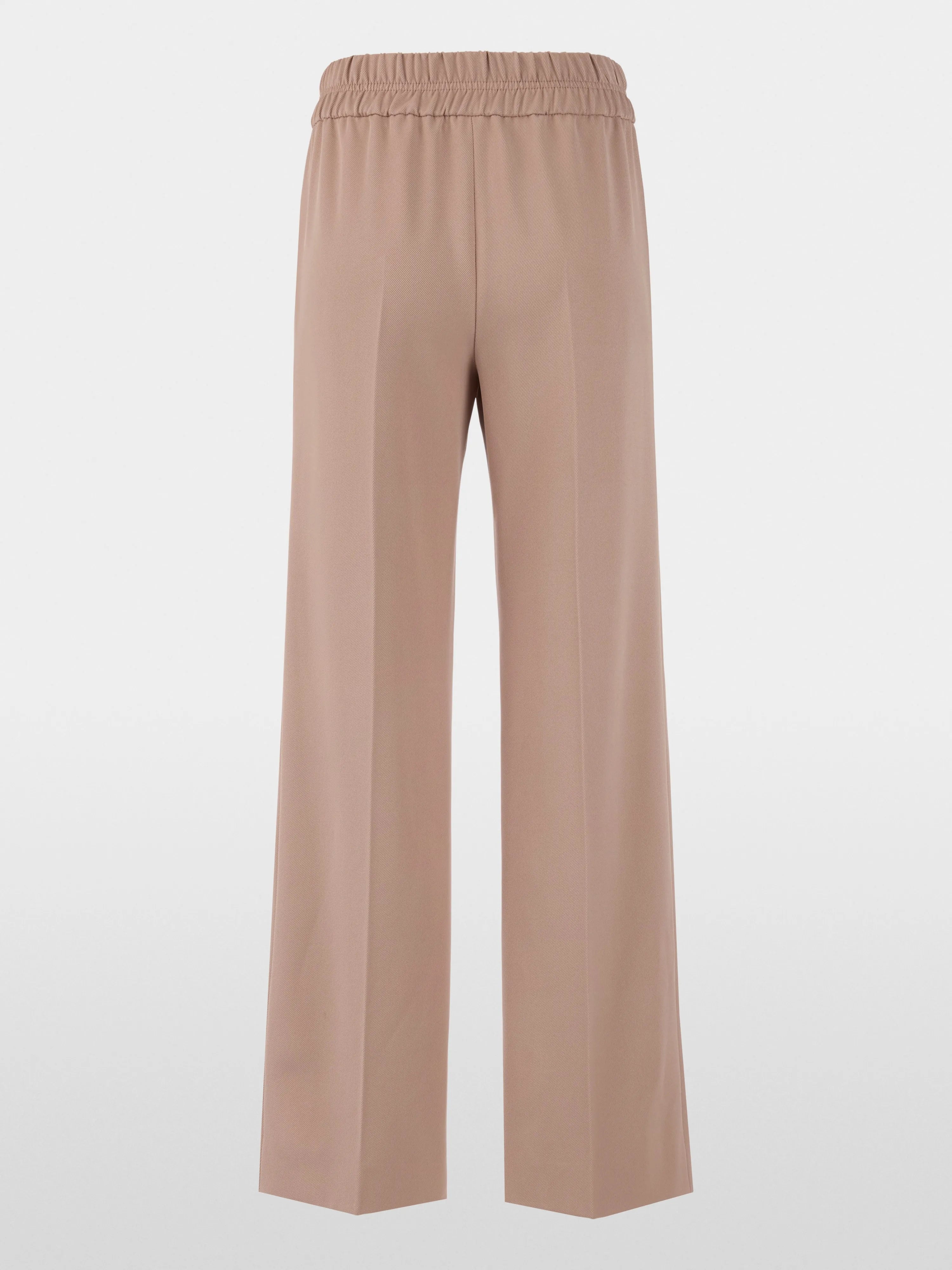 Marc Cain_Warm Taupe New_WAHSINGTON Wide-Fit Pull-On Trousers_AC 81.41 W77_619_07