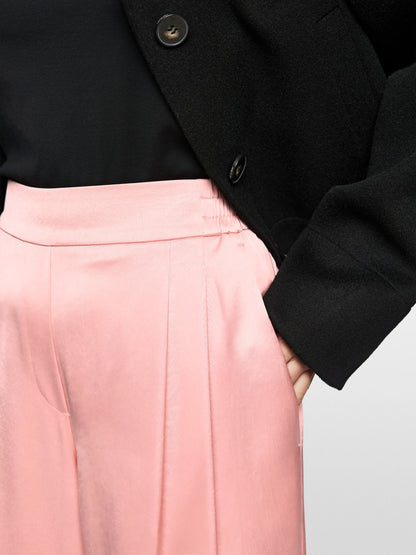 Marc Cain_Pink_WEDI Wide-Fit Trousers with Pleats_AC 81.46 W46_217_03