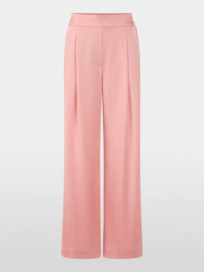 Marc Cain_Peach Beige_WEDI Wide-Fit Trousers with Pleats_AC 81.46 W46_217_07