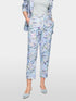 Marc Cain Magical Blue Women Fordon Trousers, Feminine Fit SKU: AC 81.51 W37_319 Image 05