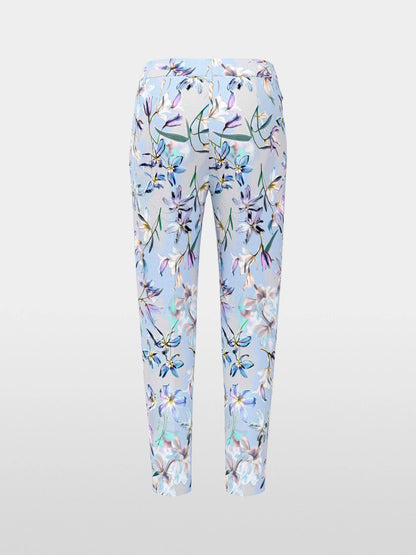 Marc Cain Magical Blue Women Fordon Trousers, Feminine Fit SKU: AC 81.51 W37_319 Image 07