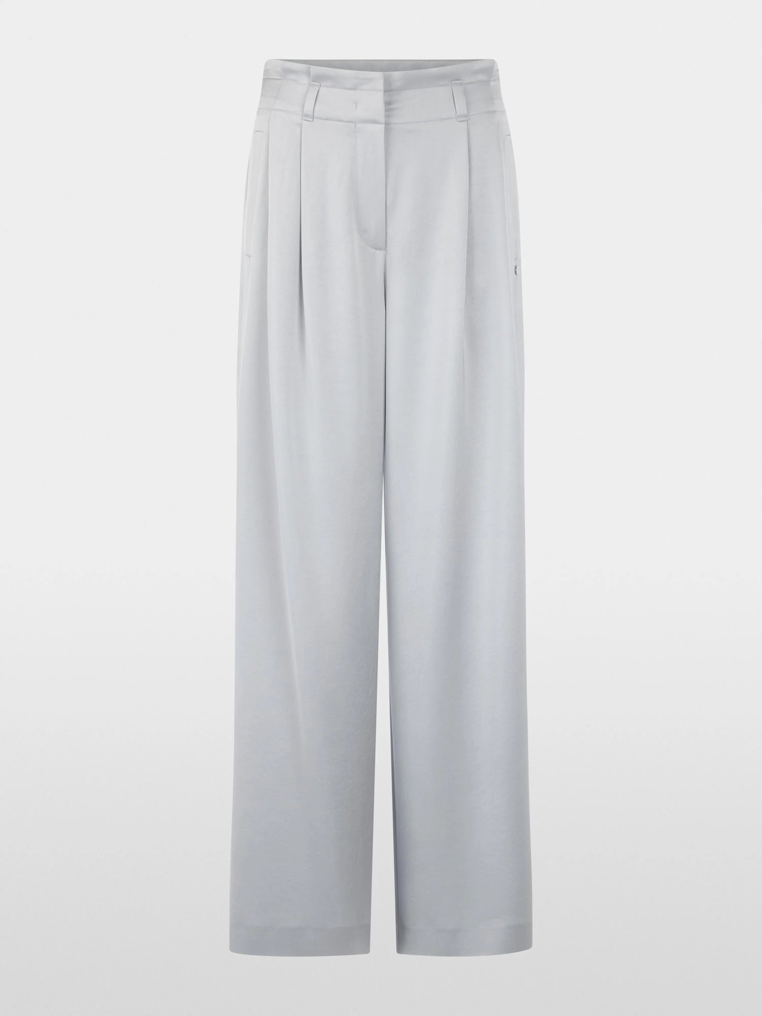 Marc Cain Microchip Women Wichtia Wide Fit Pleated Trousers SKU: AC 81.56 W46_804 Image 07