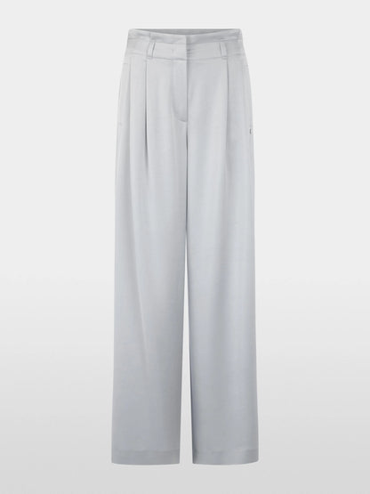Marc Cain Microchip Women Wichtia Wide Fit Pleated Trousers SKU: AC 81.56 W46_804 Image 07