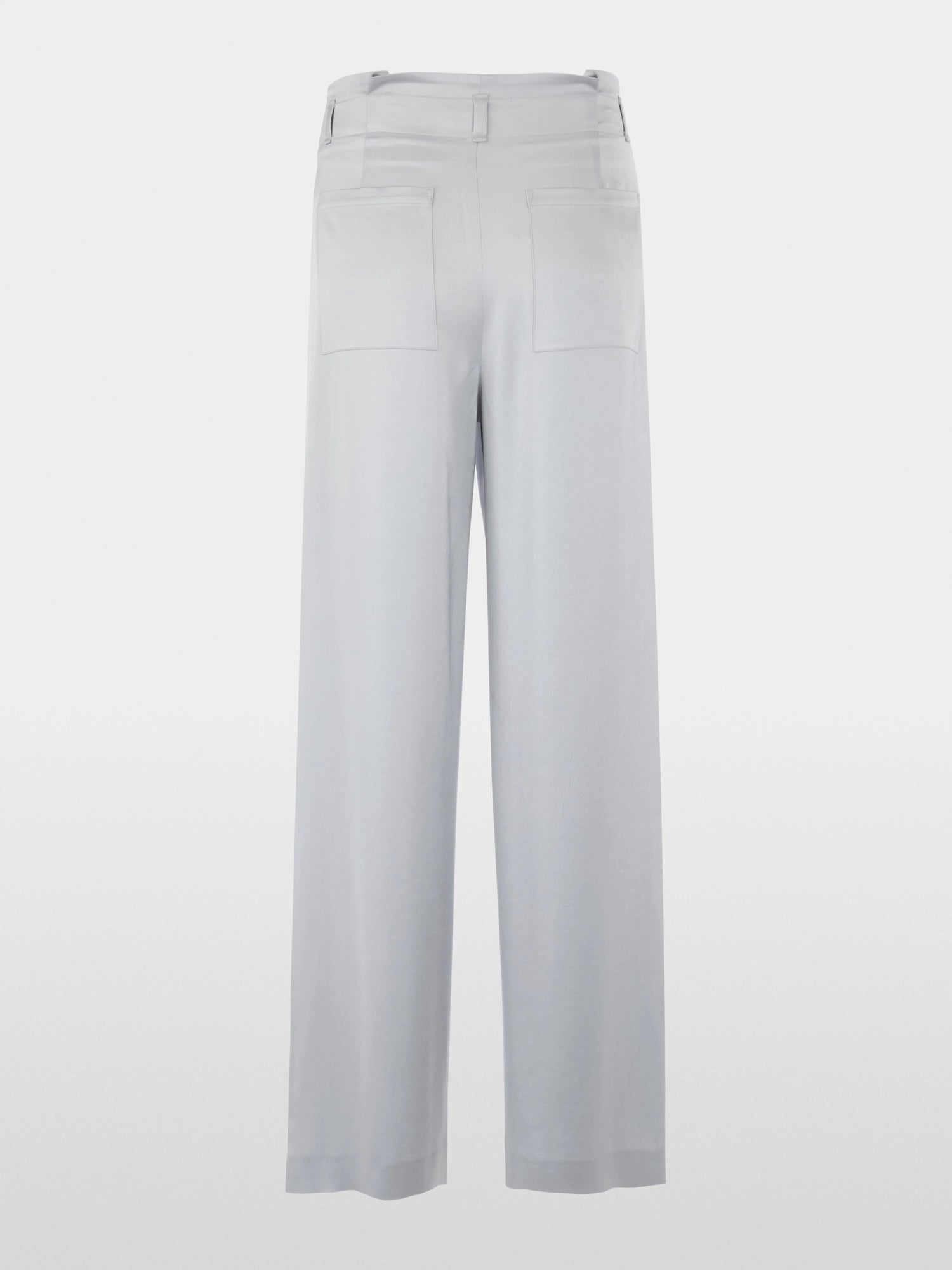 Marc Cain Microchip Women Wichtia Wide Fit Pleated Trousers SKU: AC 81.56 W46_804 Image 08