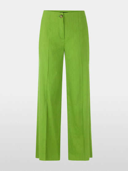 Marc Cain Garden Green Women Waukee Linen-Viscose Trousers SKU: AC 81.69 W70_526 Image 06