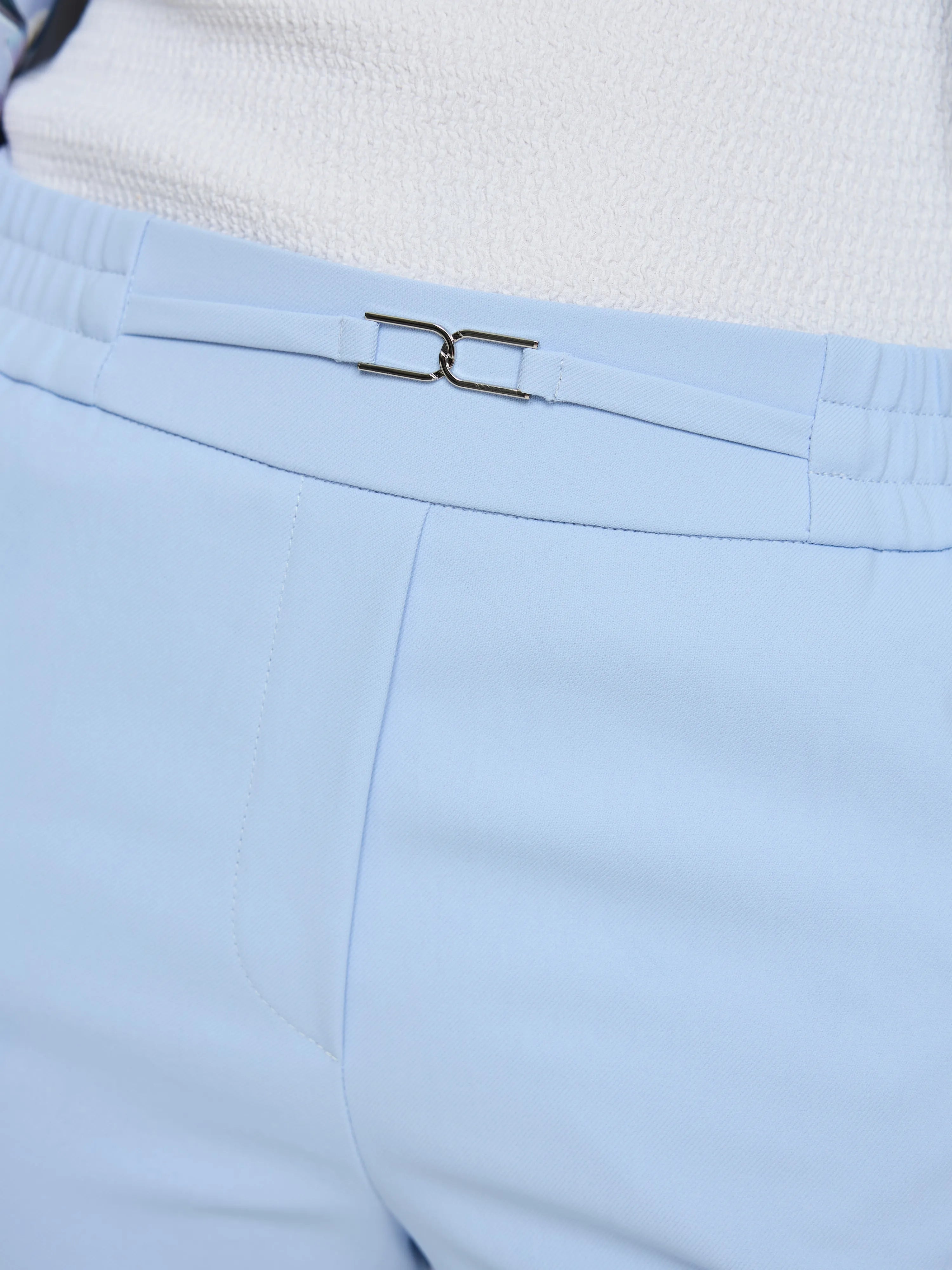 Marc Cain Magical Blue Women Washington Wide Fit Pull-On Trousers SKU: AC 81.79 W03_319 Image 03