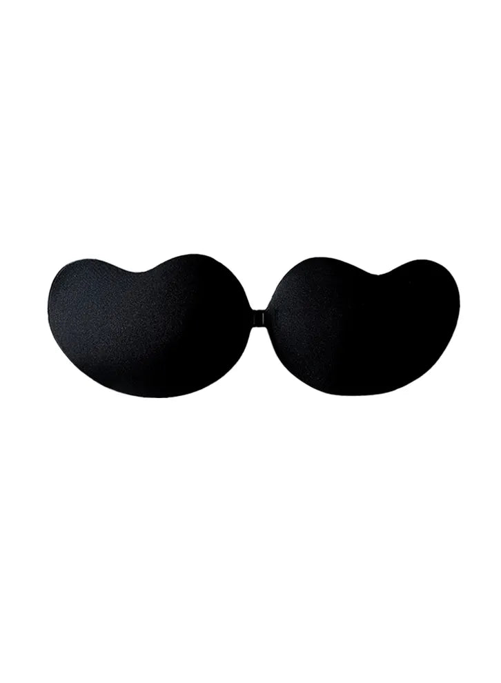 Marie France Black Women Seamless Backless Strapless Curved Pads In Different Cup Sizes SKU: ACCCURVEDPADS_Black Image 03