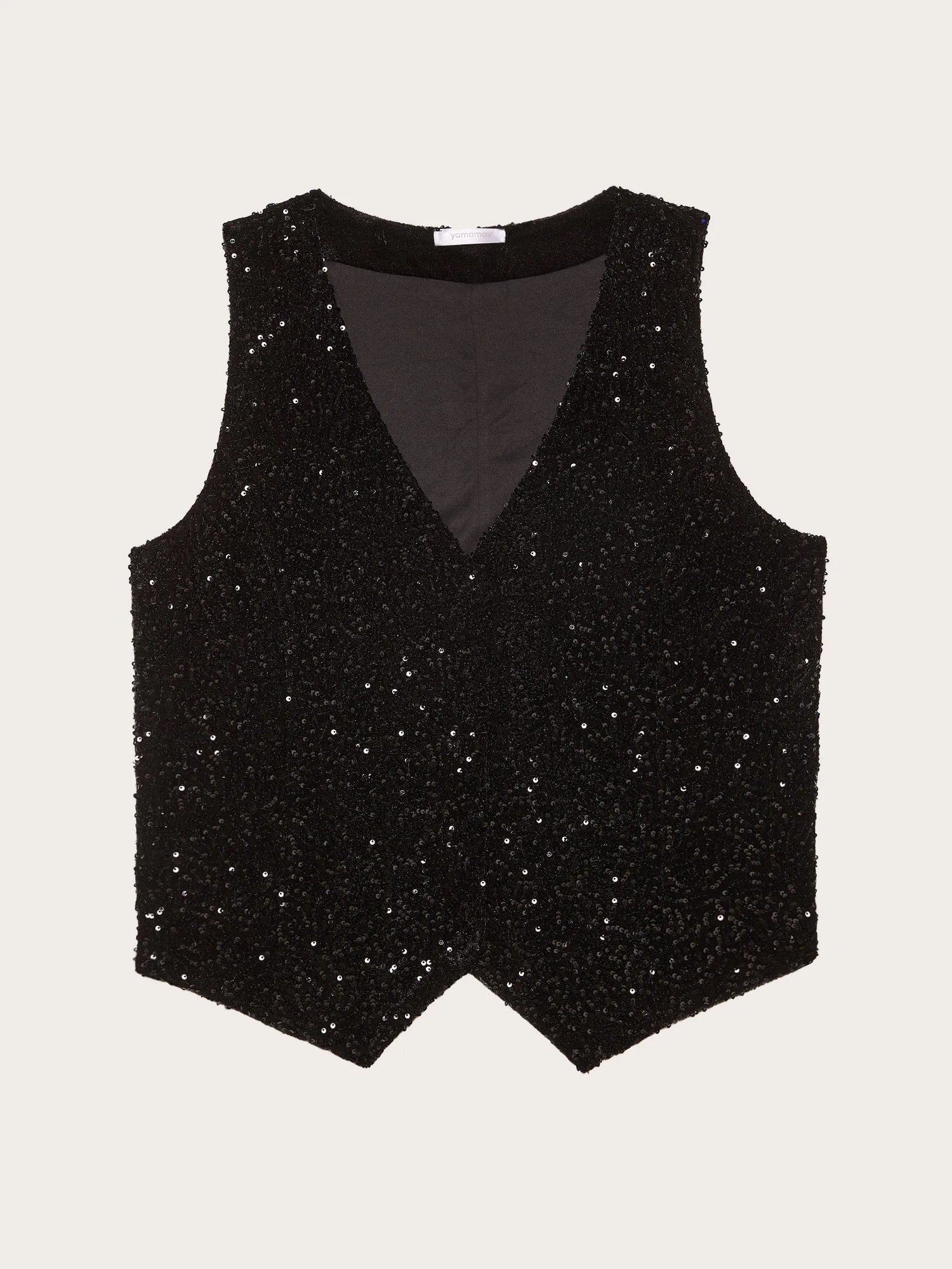 Yamamay_Black_Brilliant Party Sequin Evening Vest_ACDD184002_072_05