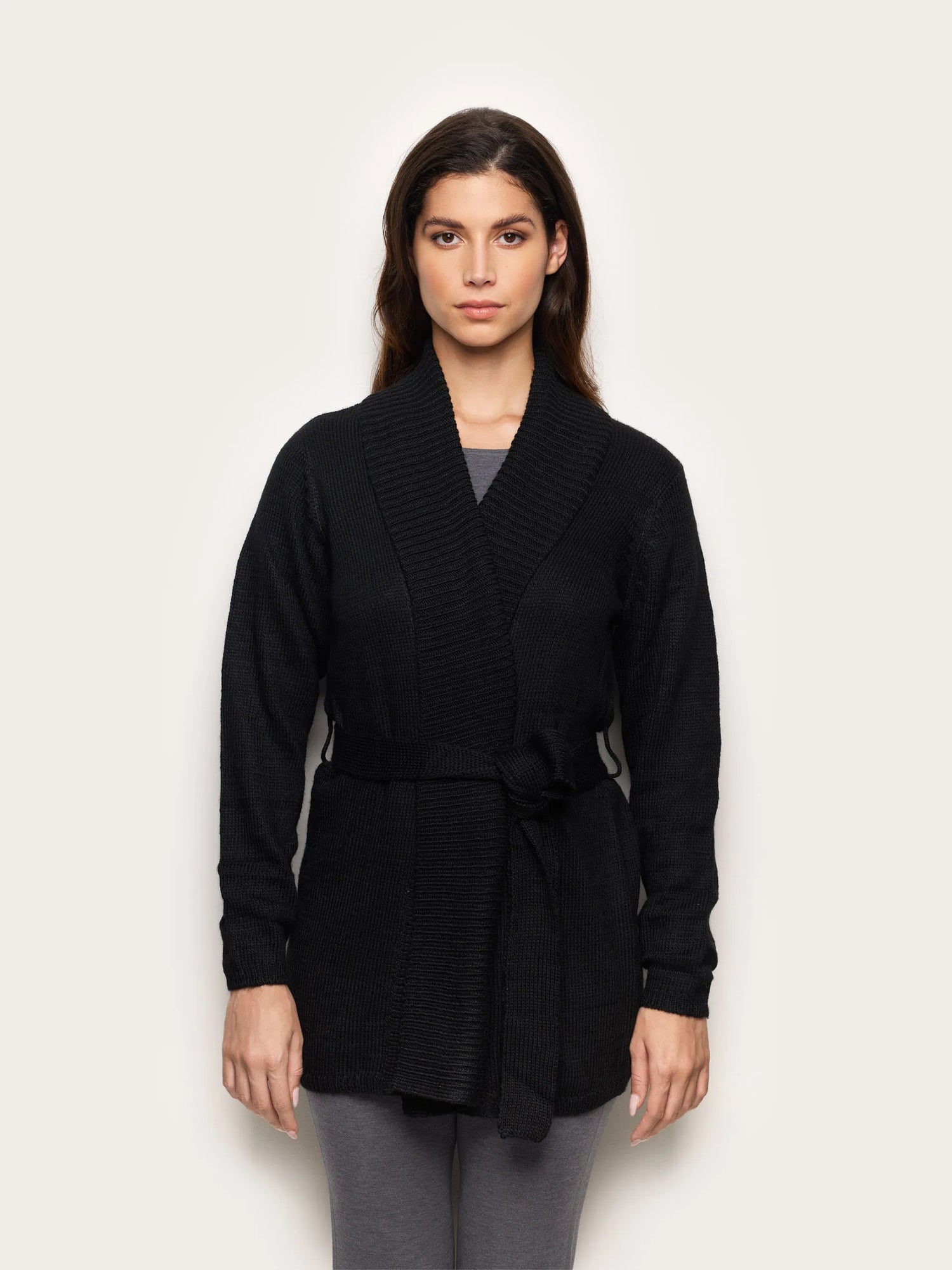 Yamamay_Black_Easy Living Wool Cardigan_ACDD184003_072_02