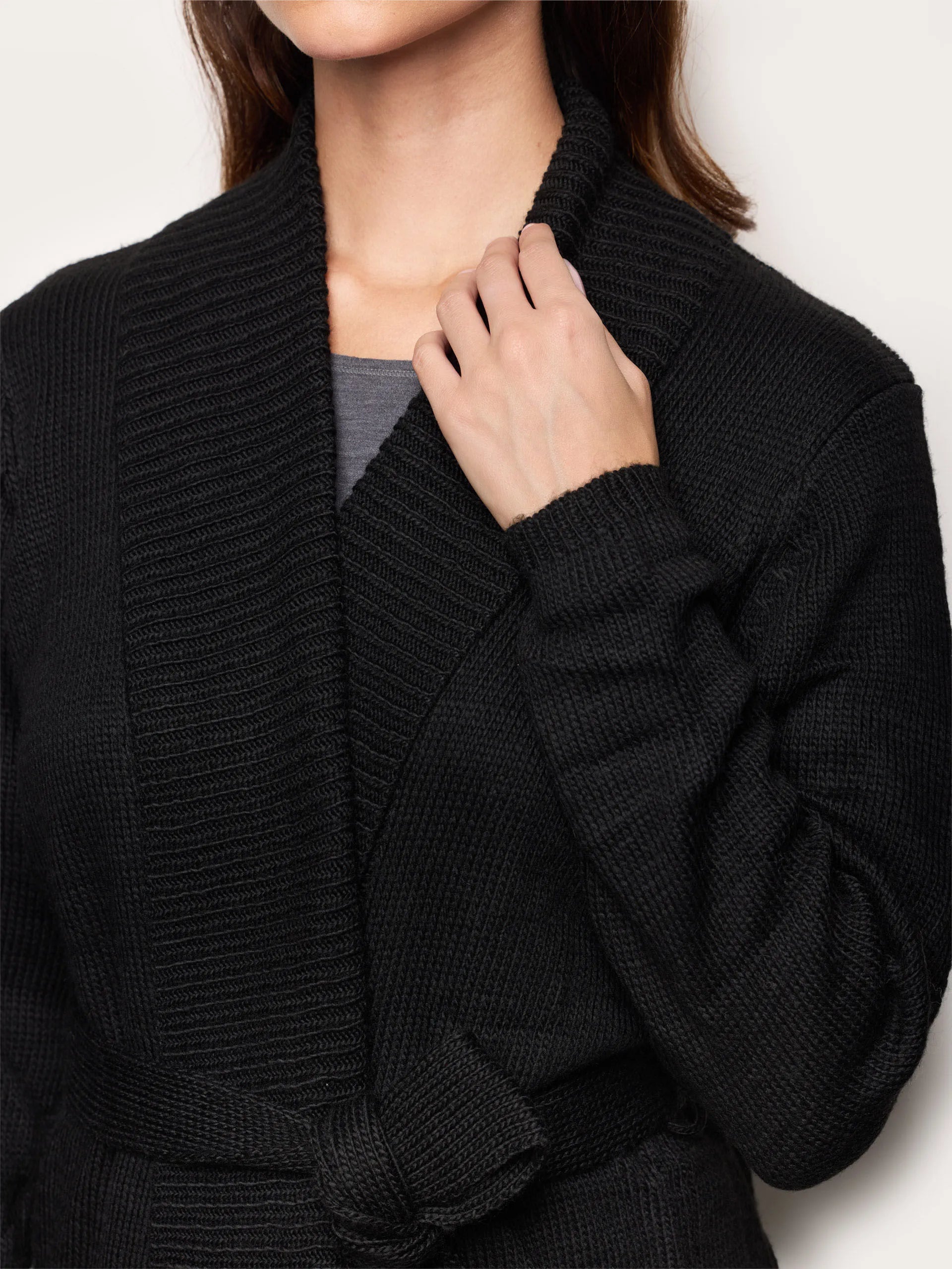 Yamamay_Black_Easy Living Wool Cardigan_ACDD184003_072_03