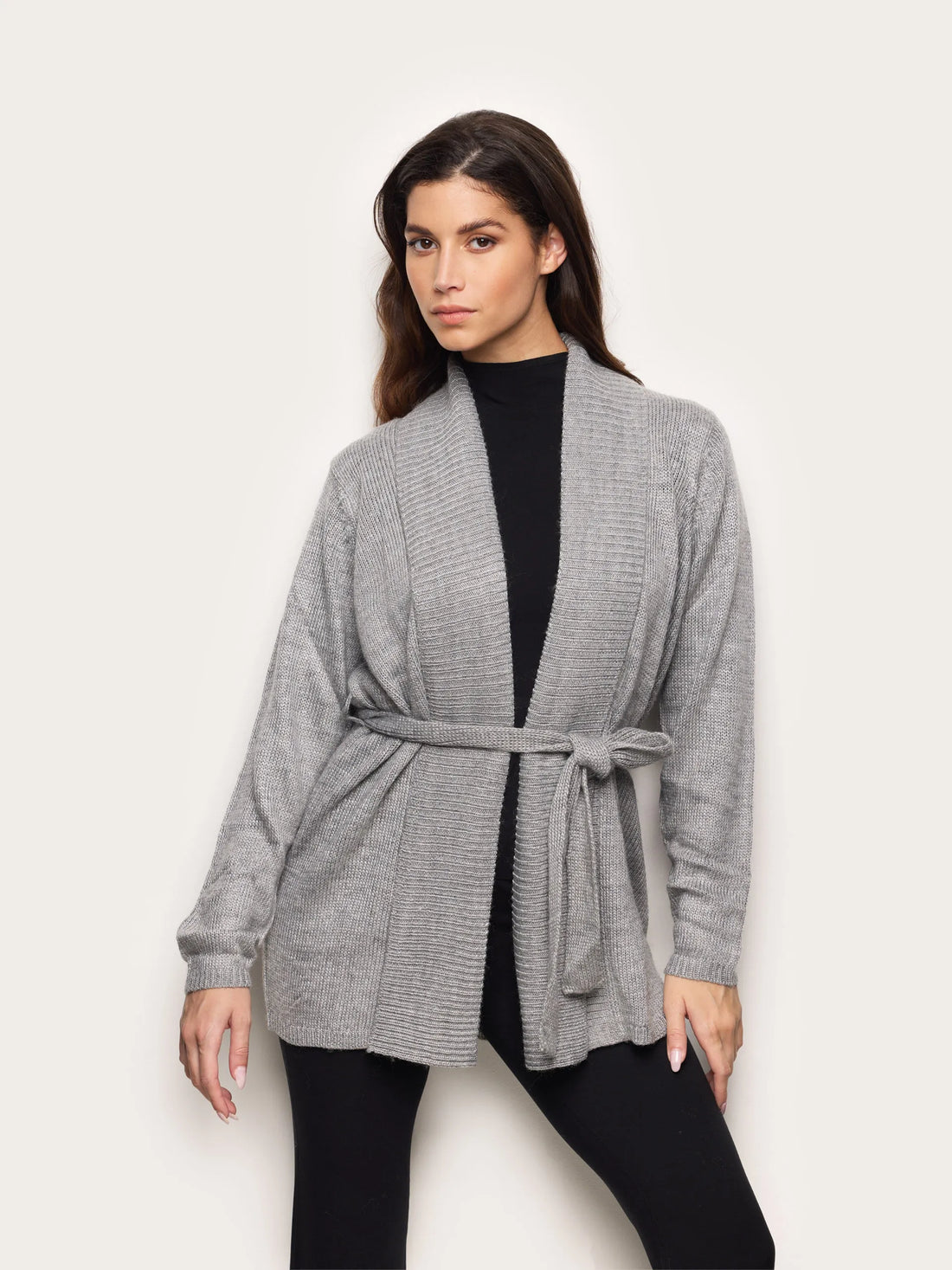 Yamamay_Medium Melange Grey_Easy Living Wool Cardigan_ACDD184003_152_01