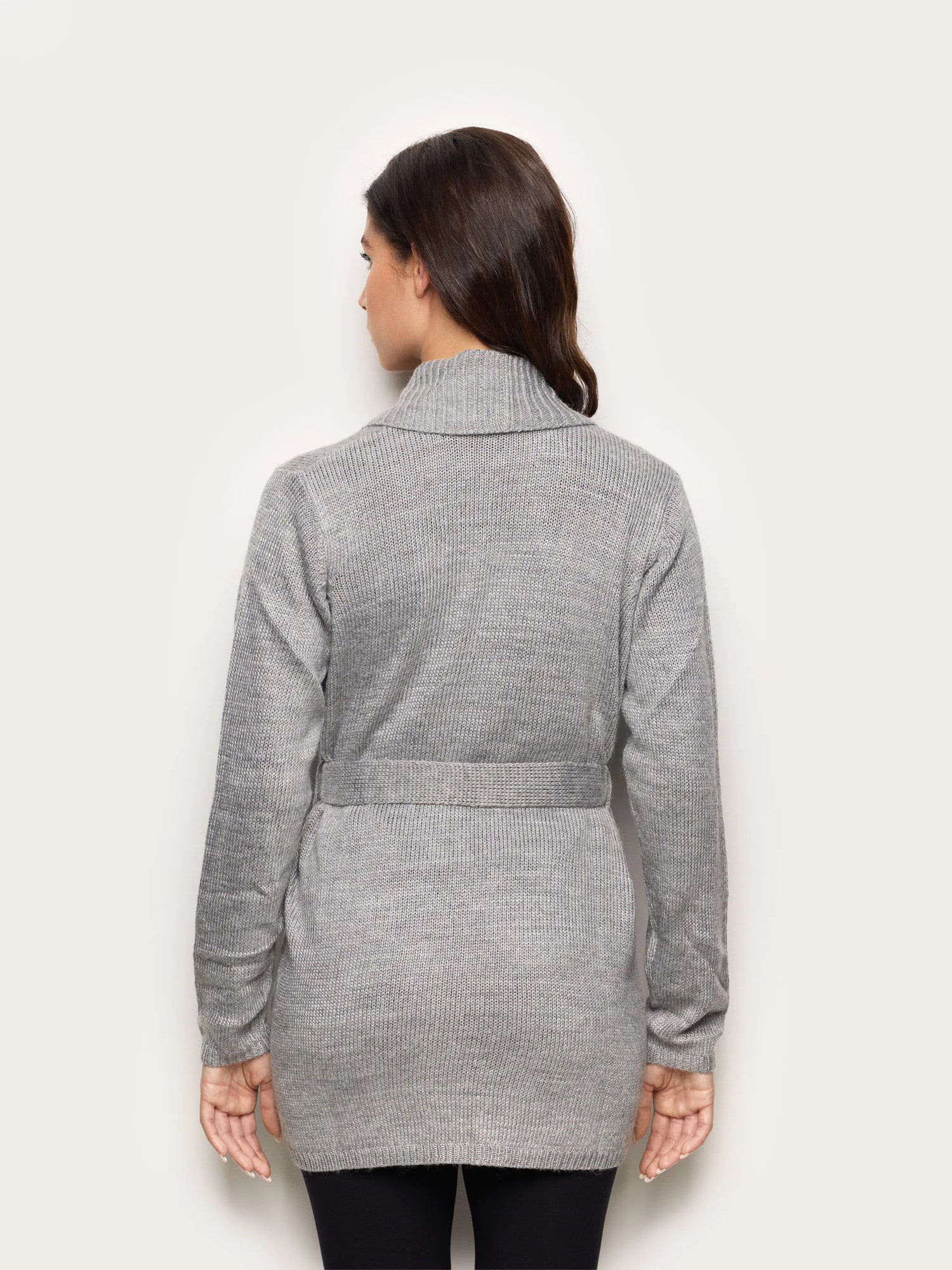 Yamamay_Medium Melange Grey_Easy Living Wool Cardigan_ACDD184003_152_04
