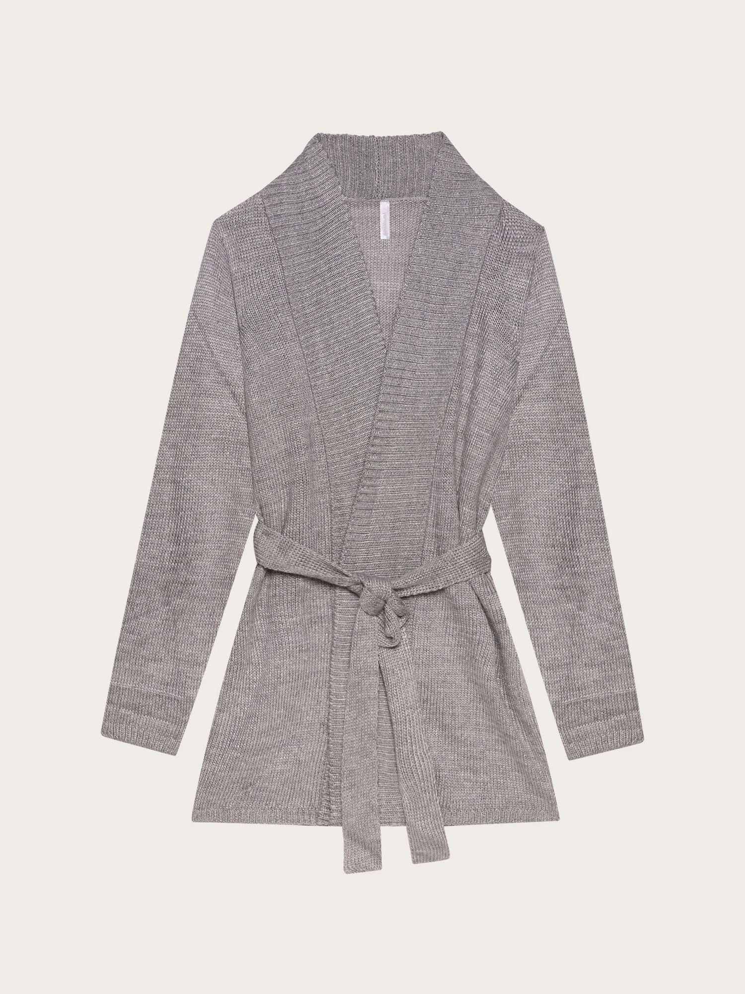 Yamamay_Medium Melange Grey_Easy Living Wool Cardigan_ACDD184003_152_05