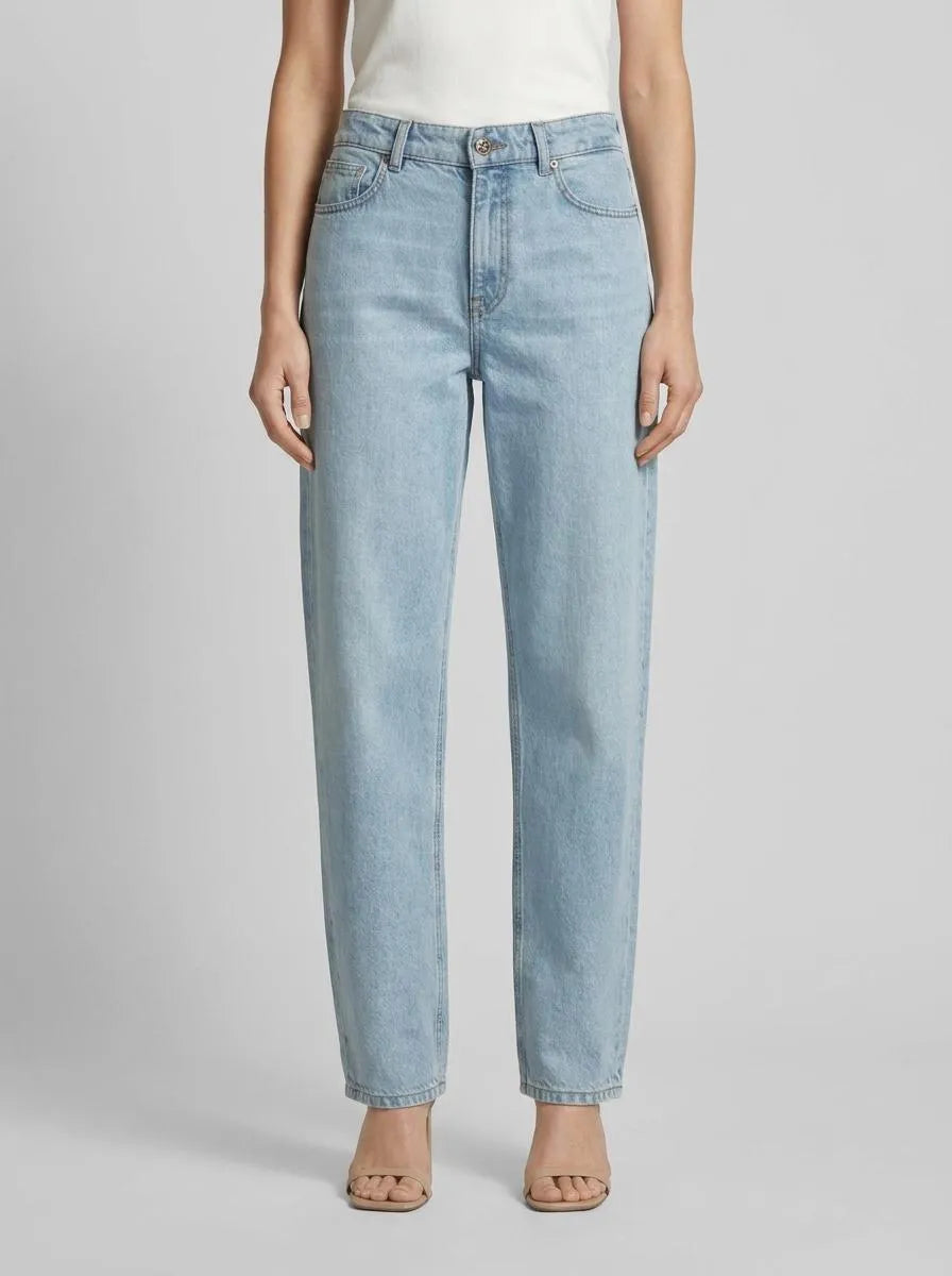 Luisa Spagnoli Denim Chiaro Women Agello - Barrel-Leg Jeans SKU: AGELLO_1277 Image 00