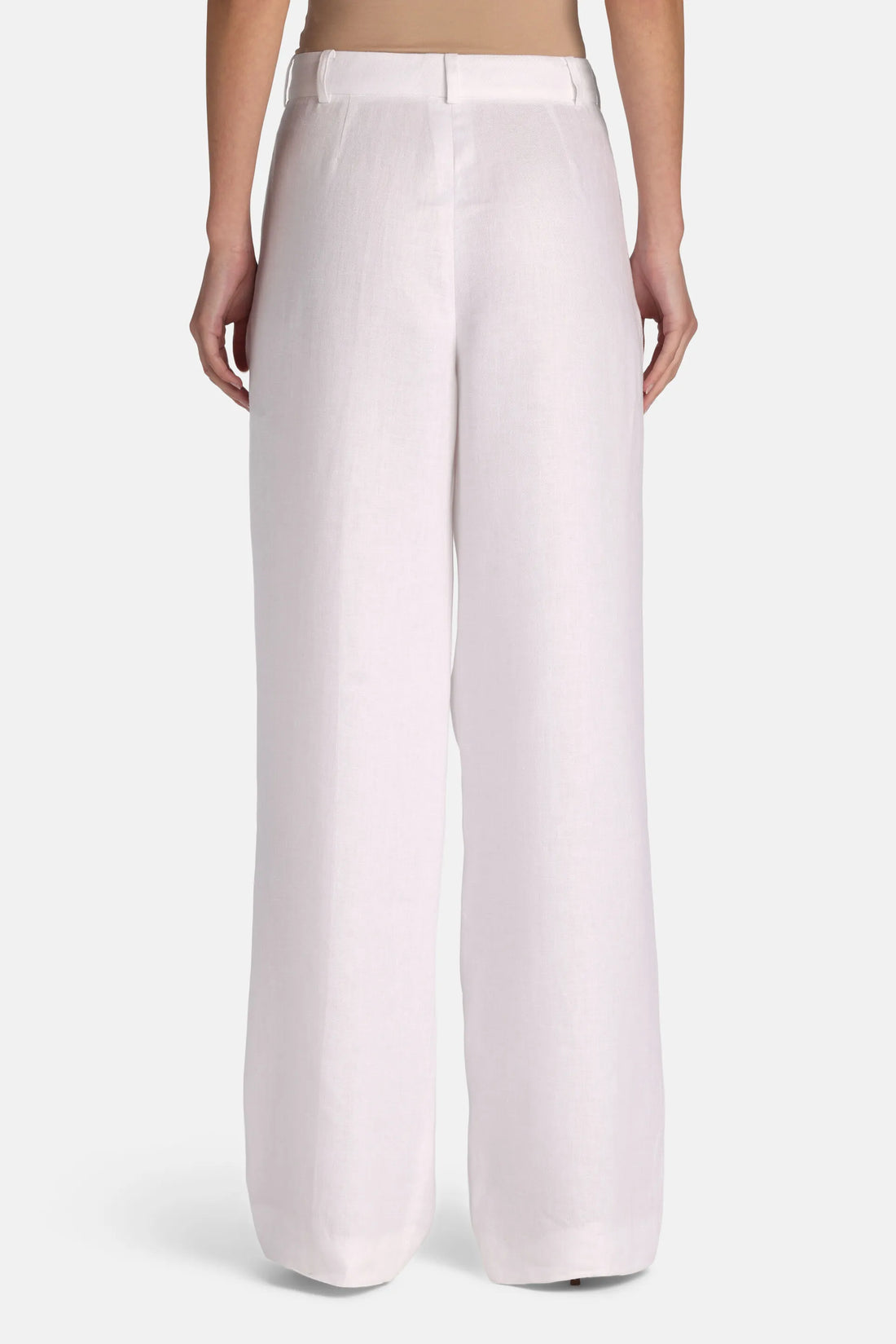 Luisa Spagnoli Bianco Women Agibile - Pleated Pants SKU: AGIBILE_0201 Image 02