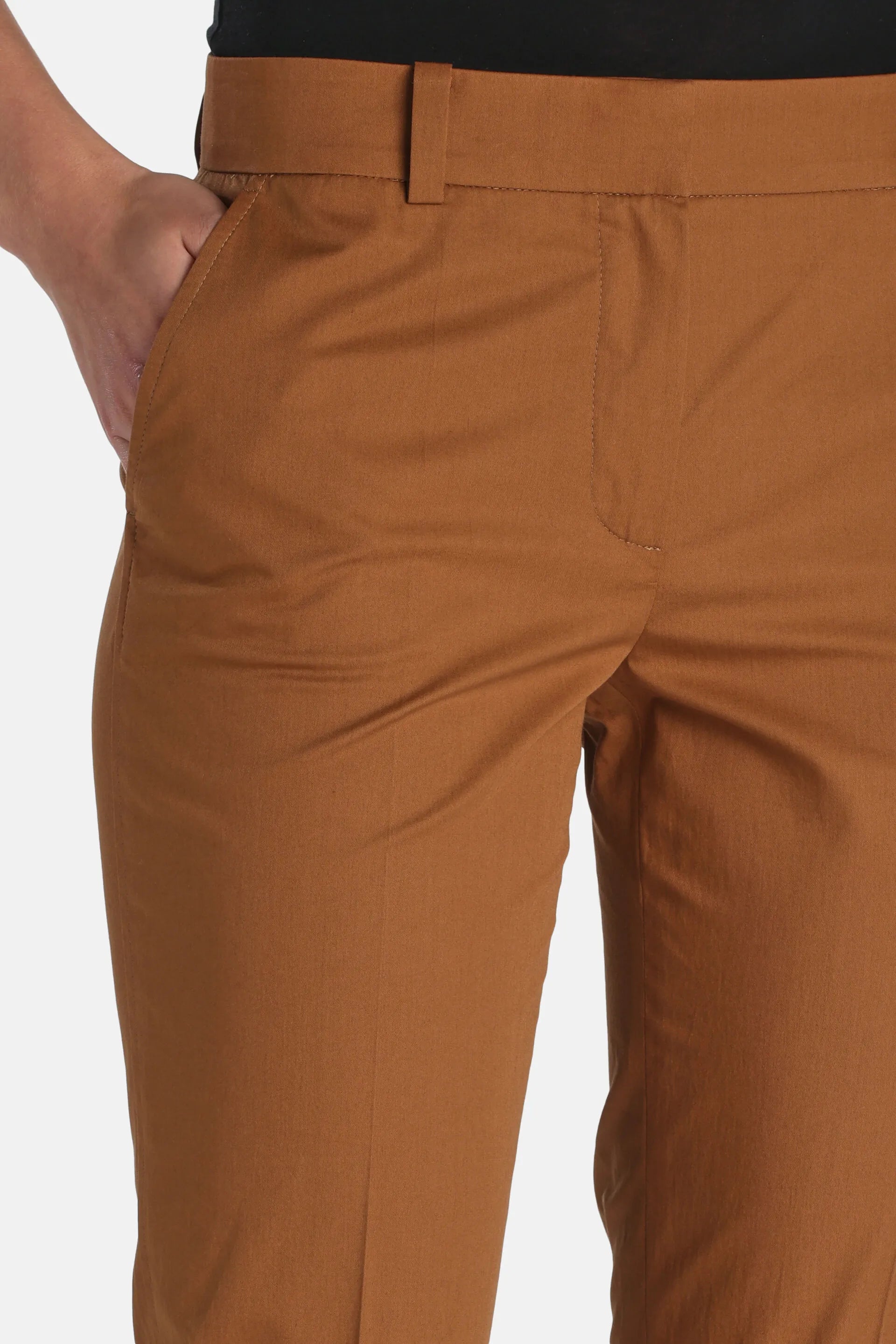 Luisa Spagnoli_Tobacco_Agropoli - Cigarette Pants_AGROPOLI_2217_03