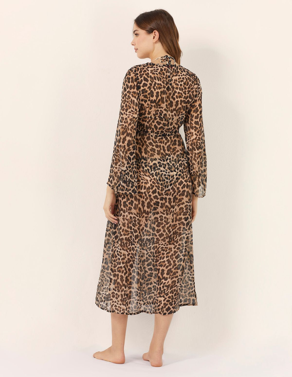 Yamamay_Marianna Long Chiffon Kaftan with Animal Print_AKAD182002_128_03