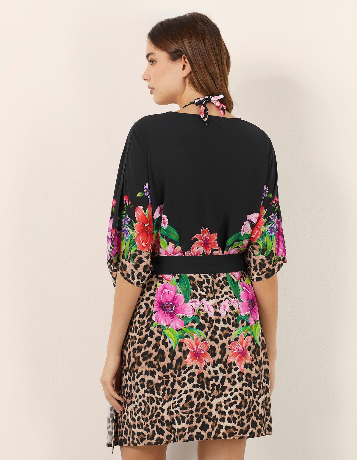 Yamamay_Marianna Open Viscose Kaftan with Double Print_AKAD182005_128_03