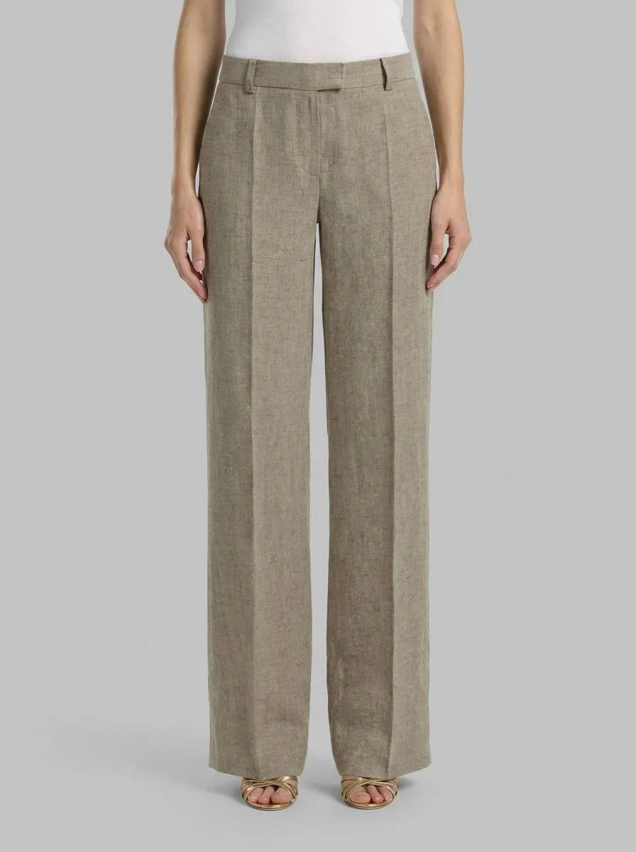 Luisa Spagnoli Pietra Women Allegria - Linen Pants SKU: ALLEGRIA_1121 Image 00