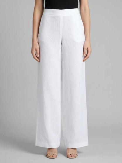 Luisa Spagnoli Bianco Women Altamura - Relaxed Pants SKU: ALTAMURA_0201 Image 00