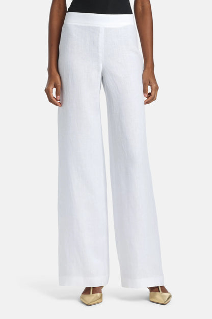 Luisa Spagnoli Bianco Women Altamura - Relaxed Pants SKU: ALTAMURA_0201 Image 01